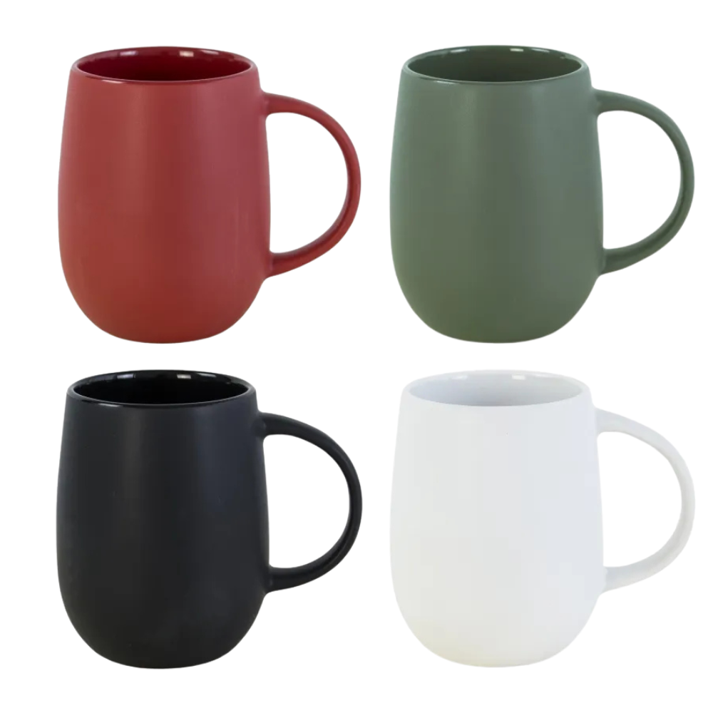 Керамічне горнятко матове VERONA 350 мл під нанесення логотипу